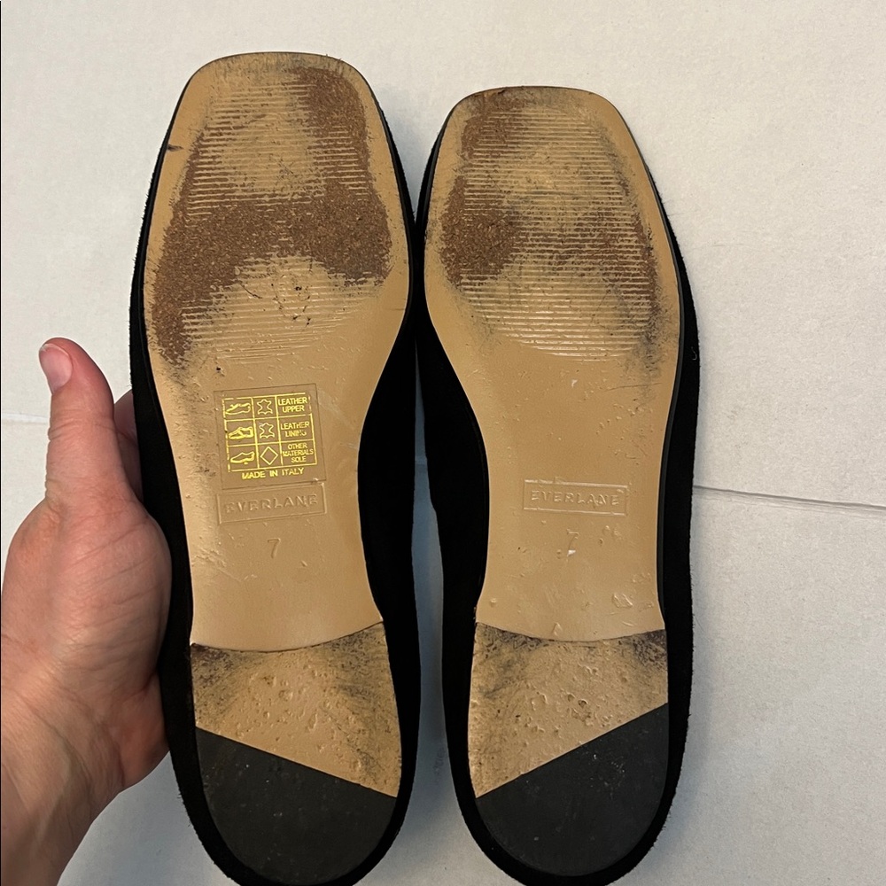 EVERLANE THE DAY LOAFER ITALIAN LOAFER IN BLACK SUEDE SIZE 7 - Picture 16 of 16